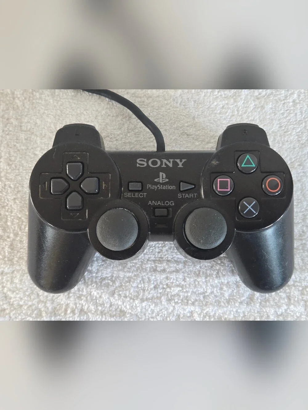 Sony PlayStation 2 Console SCPH-50001 W/1 Controller, Memory Card, Cords TESTED